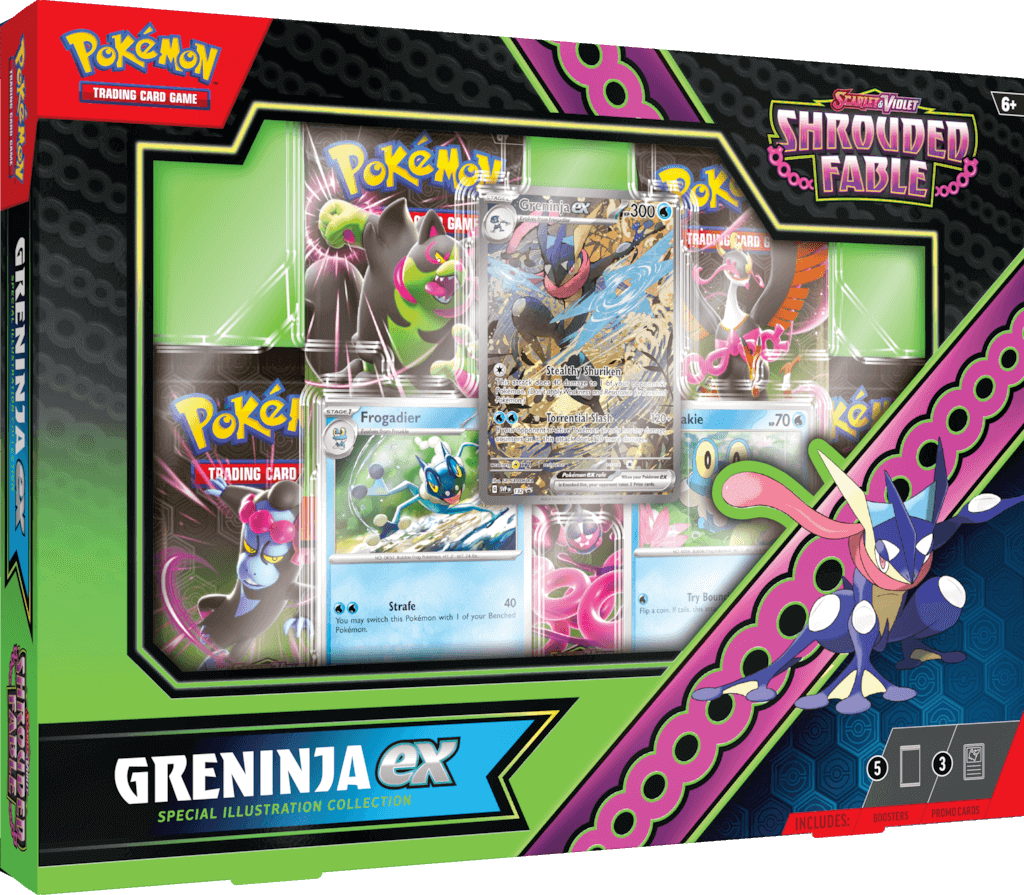 Pokemon Shrouded Fable SpecialIllustratioCollection Greninjaex